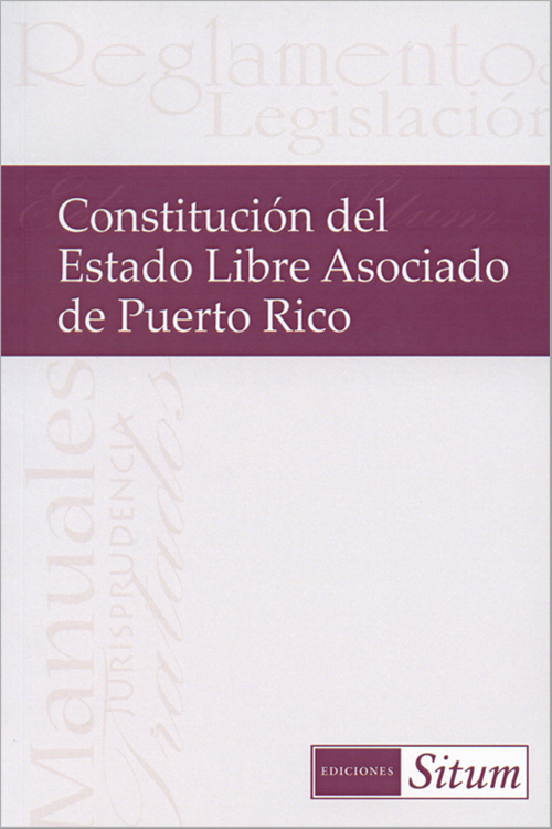 Biblio Services. Constitucion Del Estado Libre Asociado De Puerto Rico