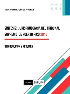 Picture of Sintesis: Jurisprudencia del Tribunal Supremo 2015