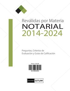 Picture of REVALIDAS POR MATERIA. NOTARIAL 2014-2024