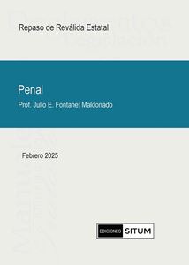 Picture of Manual de Derecho Penal Febrero 2025. Repaso Reválida Estatal